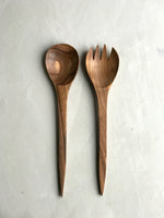 Wooden Salad Spoon & Fork Set