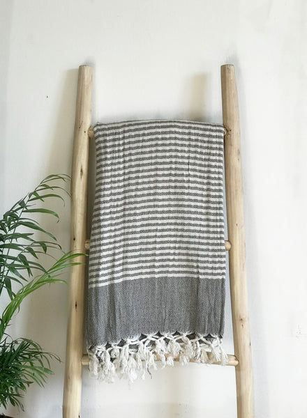 Turkish Towel, Blanket, Tablecloth in Sand– Gather Goods Co.