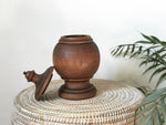Vintage Wooden Jar